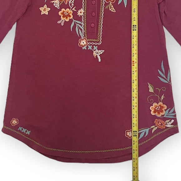 Sundance EUC! Embroidered Long Sleeve Sz XS - Picture 4 of 9